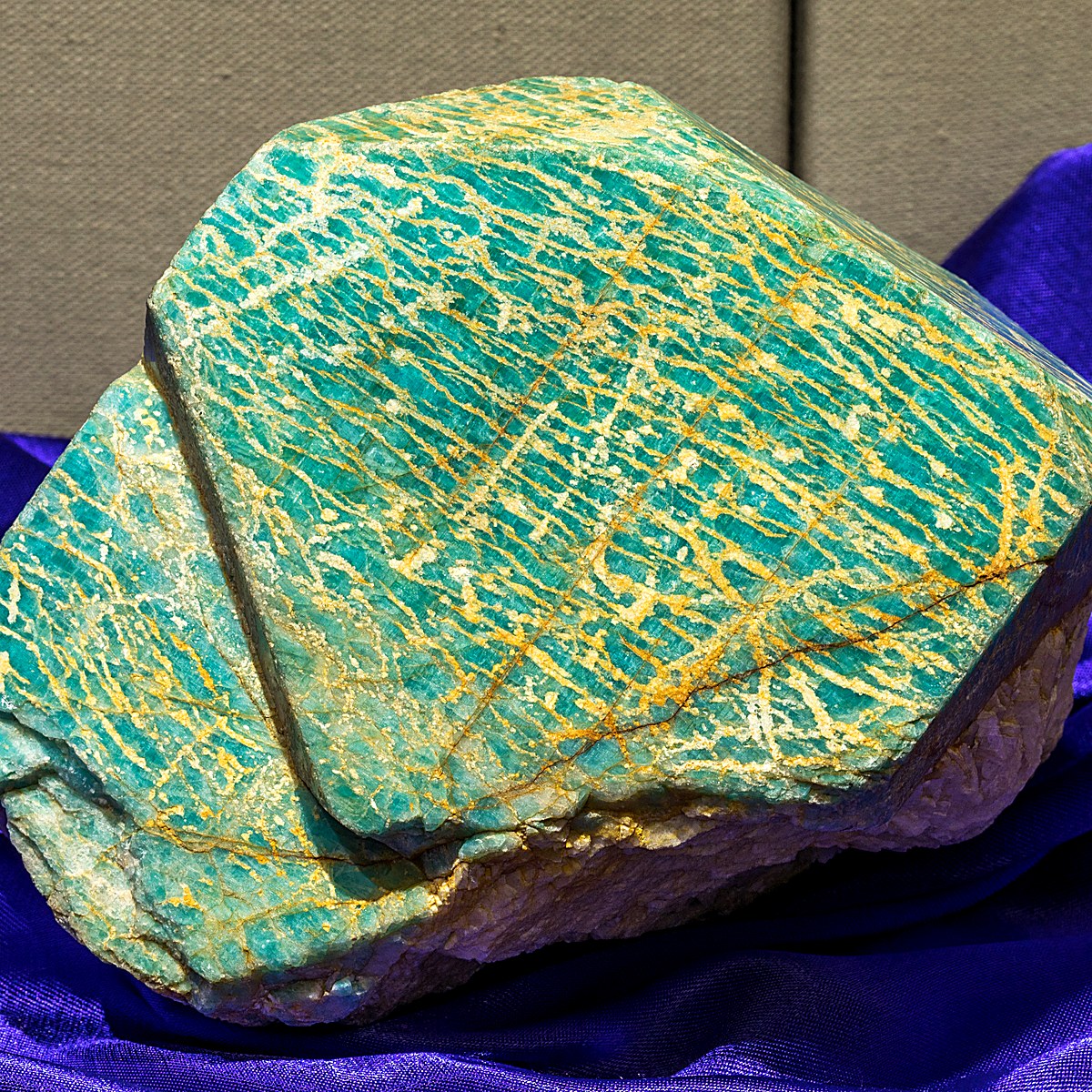 Amazonite crystal