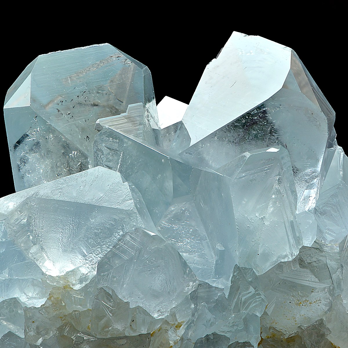 Celestite (Celestine) crystal