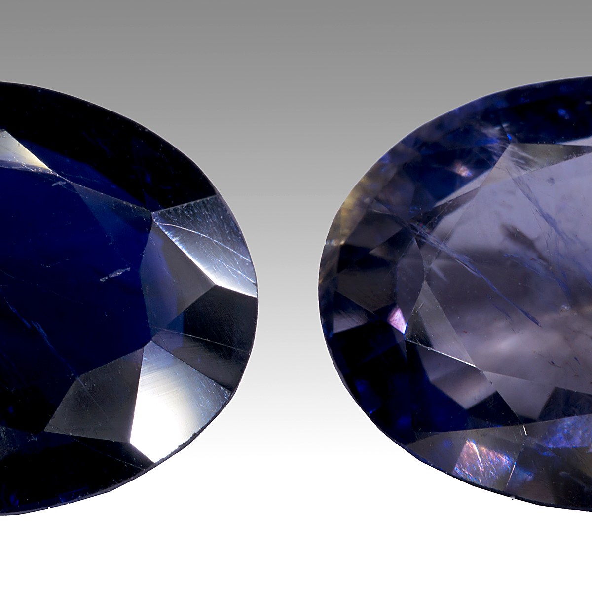Iolite (Cordierite) crystal