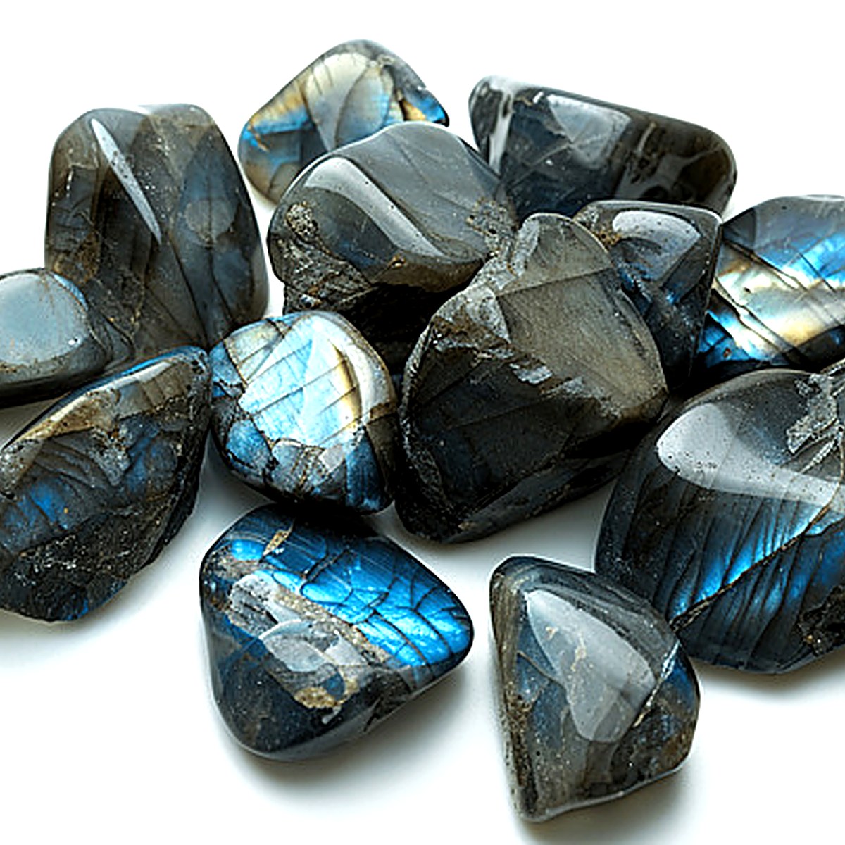 Labradorite crystal