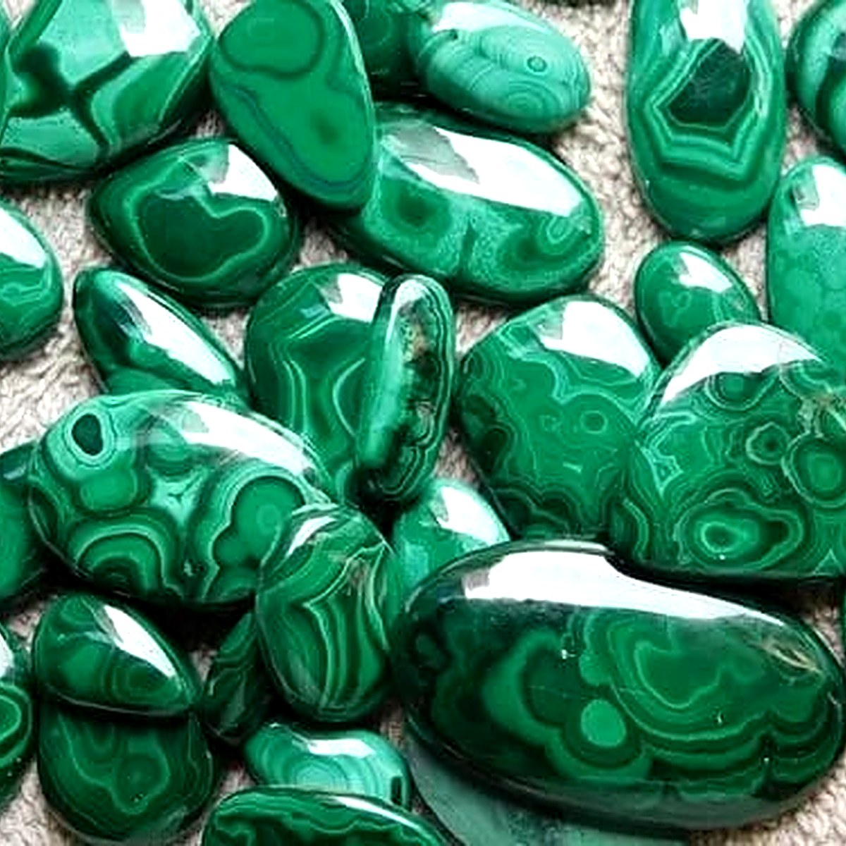 Malachite crystal