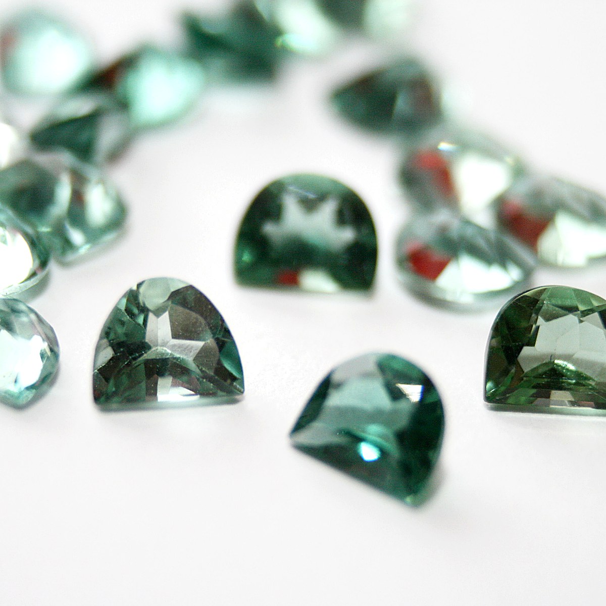 Prasiolite (Green Amethyst) crystal