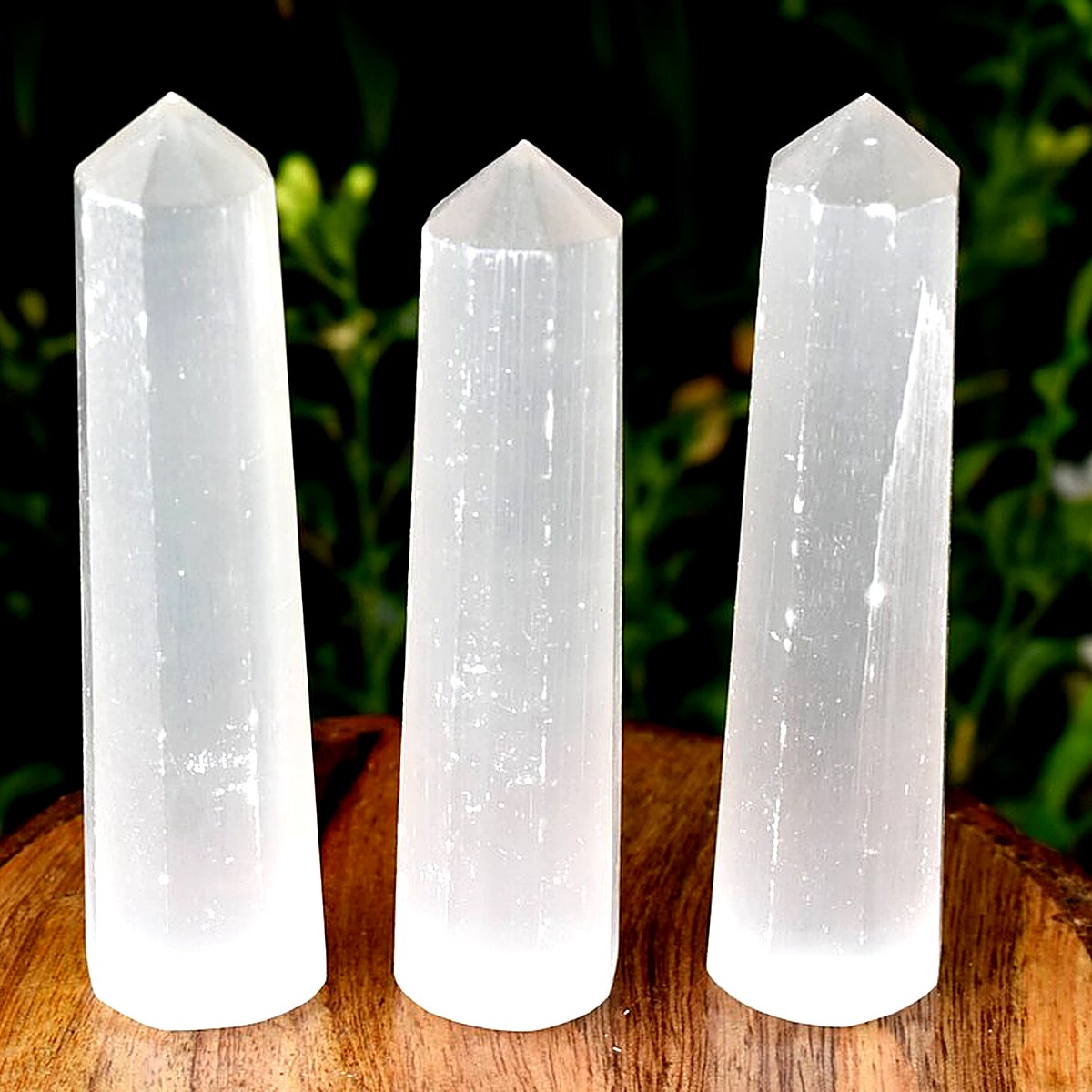 Selenite (Wands/Towers) crystal